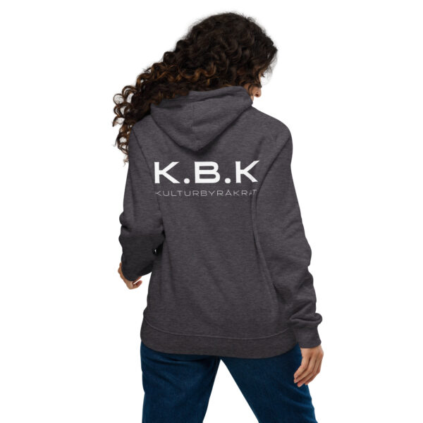 K.B.K Kulturbyråkrat Unisex eco raglan hoodie - Bild 8